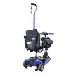 Flash Sale ✔️ AlveyTech Universal Cane Holder & Saddle Bag Combination For Mobility Scooters, Power Chairs, & Wheelchairs 🌟