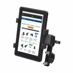 New ❤️ Mon Ster Universal Grip Tablet Holder For Mobility Scooters, Power Chairs, & Wheelchairs 👍