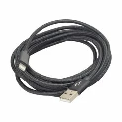 Outlet 🌟 Mon Ster Black 3-Meter Braided USB Lightning Cable For IPhones & IPads 🤩