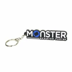 Brand new 🥰 Mon Ster Monster Scooter Parts PVC Logo Keychain ⭐