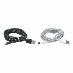 Best Pirce 🎁 Mon Ster Braided Micro USB Charging Cable For Samsung S3, S4, & Note 2 😉